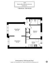 5107 N Winchester Ave, Unit 2 in Chicago, IL - Building Photo - Building Photo
