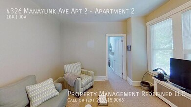 4326 Manayunk Ave-Unit -Apartment 2 in Philadelphia, PA - Building Photo - Building Photo