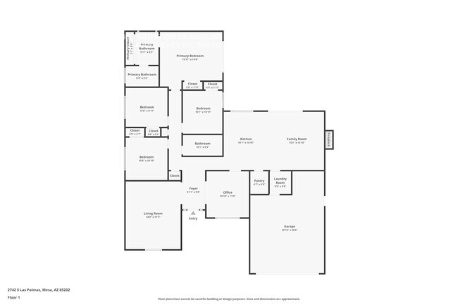 2742 S Las Palmas in Mesa, AZ - Foto de edificio - Building Photo