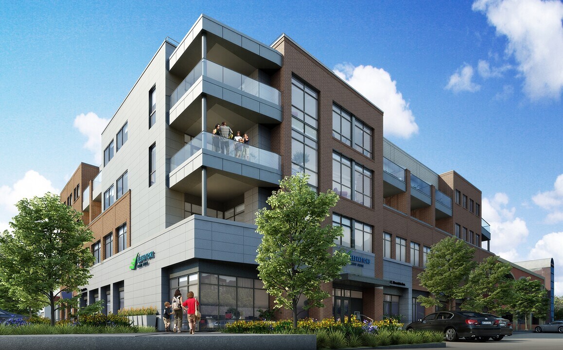 The Front Row on Mountain Ave in Fort Collins, CO - Foto de edificio