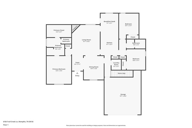 6156 Trail Creek Ln in Memphis, TN - Building Photo - Building Photo