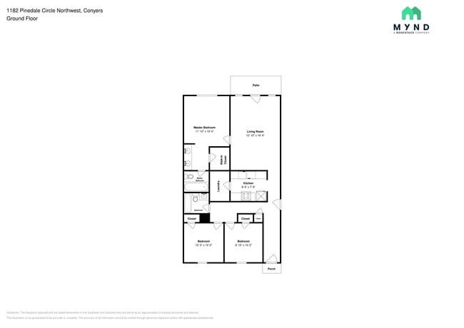 1182 Pinedale Cir NW in Conyers, GA - Foto de edificio - Building Photo