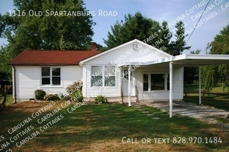 property at 1116 Old Spartanburg Rd