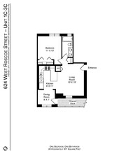 624 W Roscoe St, Unit 2C in Chicago, IL - Building Photo - Building Photo