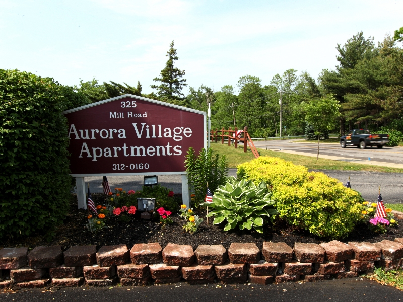 Aurora Village in East Aurora, NY - Foto de edificio