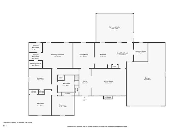 711 Stillwater Dr in Martinez, GA - Building Photo - Building Photo