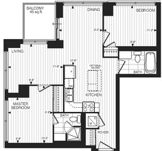 The 500 in Toronto, ON - Building Photo - Floor Plan