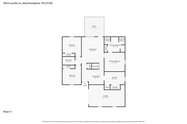1814 Lucille Ln in Murfreesboro, TN - Building Photo - Building Photo
