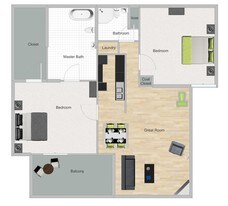 908 Stockton Rdg, Unit # 908 in Cranberry Township, PA - Building Photo