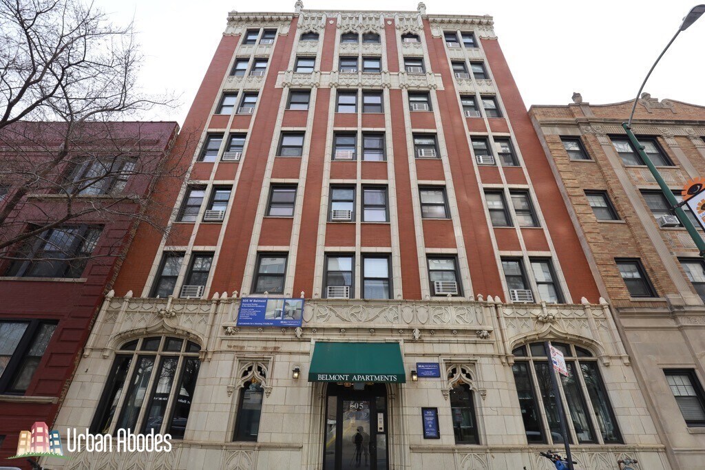 525 W Belmont Ave, Unit M08B in Chicago, IL - Foto de edificio