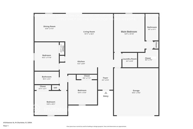 410 Kostner St in Port Charlotte, FL - Foto de edificio - Building Photo