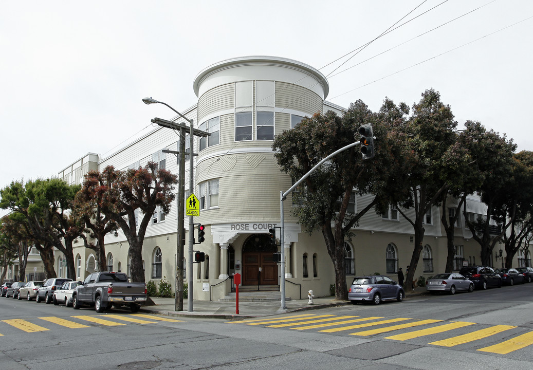 Rose Court in San Francisco, CA - Foto de edificio