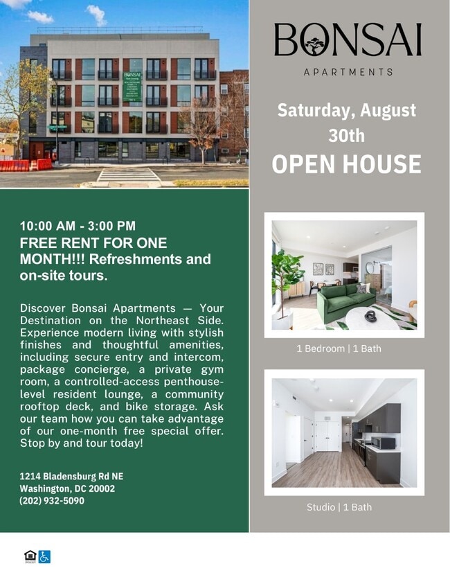 Bonsai Apartments in Washington, DC - Building Photo - Building Photo