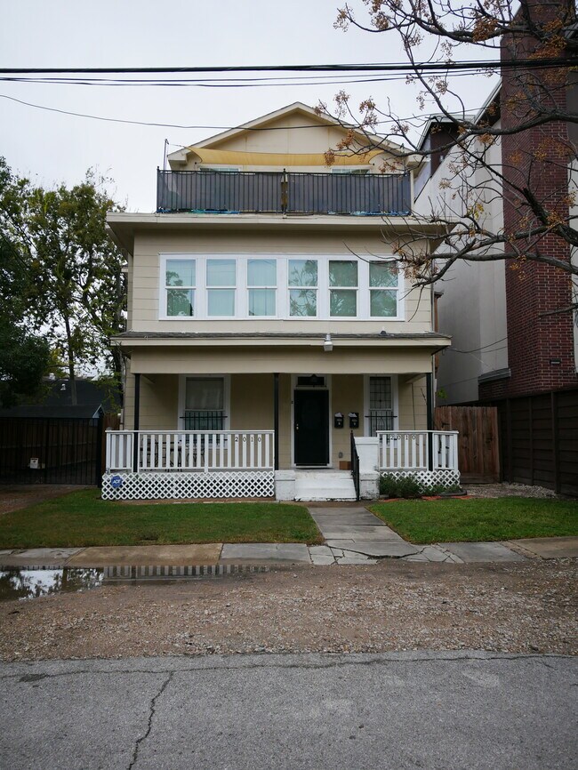 2010 Crocker St, Unit 3 in Houston, TX - Foto de edificio - Building Photo