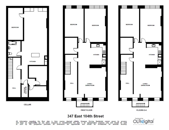 347 E 104th St in New York, NY - Building Photo - Floor Plan