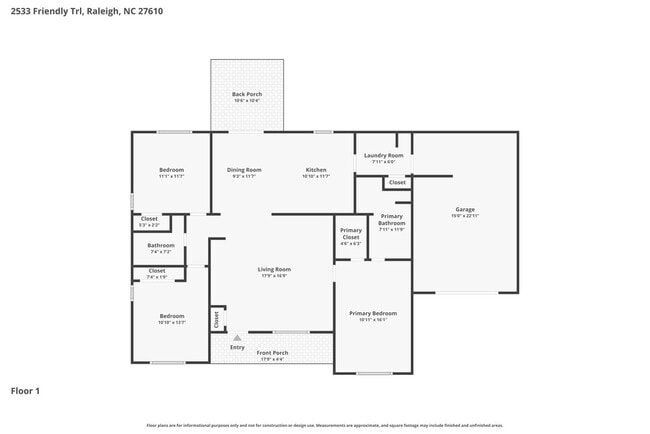 2533 Friendly Trail in Raleigh, NC - Building Photo - Building Photo
