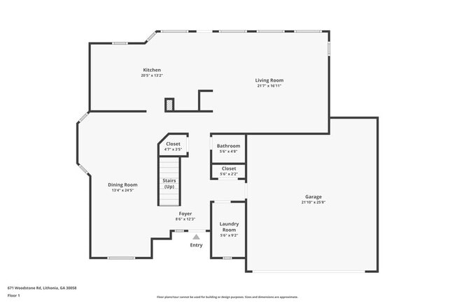 671 Woodstone Rd in Lithonia, GA - Foto de edificio - Building Photo