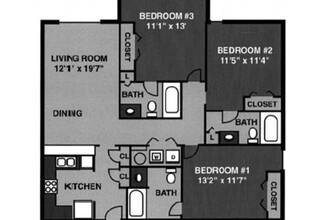 Student Housing - Gorman Parkwood in Raleigh, NC - Foto de edificio - Building Photo