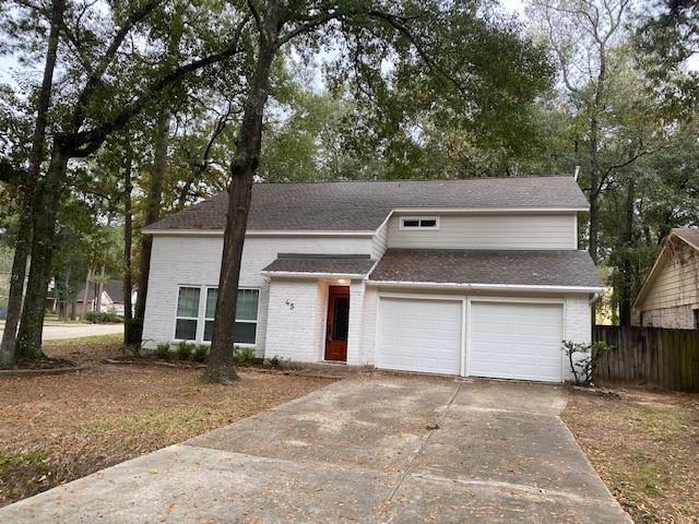 45 Brookflower Rd in Spring, TX - Building Photo