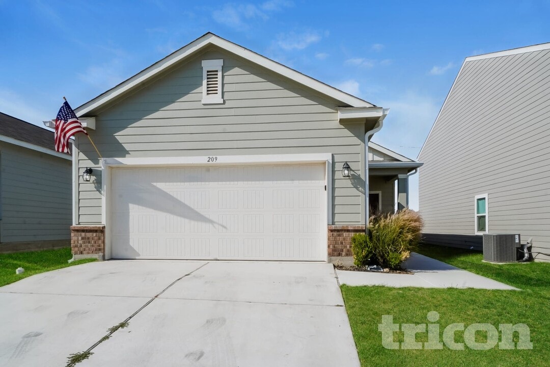 209 Athena Way in Jarrell, TX - Building Photo