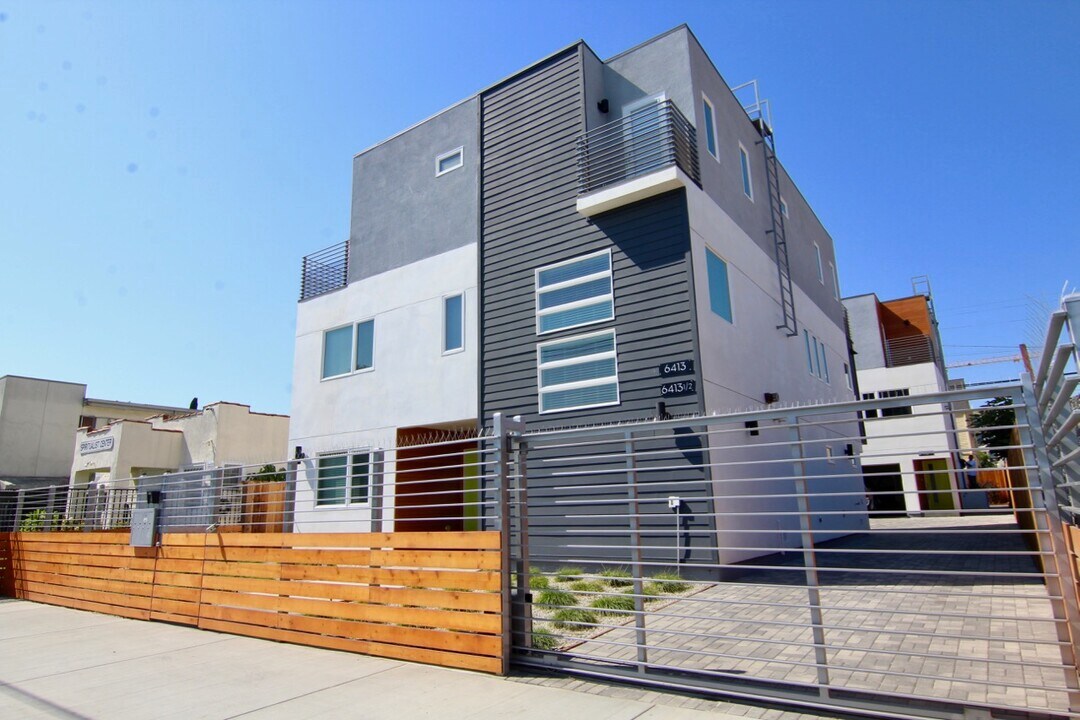6411 Lexington Ave in Los Angeles, CA - Building Photo