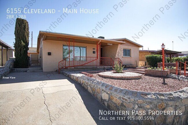6155 Cleveland Ave-Unit -Main House in El Paso, TX - Building Photo - Building Photo