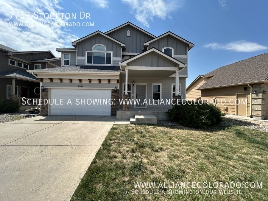 7767 Stockton Dr in Fountain, CO - Foto de edificio