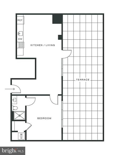 1325 N Beach St, Unit 814 in Philadelphia, PA - Building Photo - Building Photo