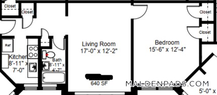 170 Maple St, Unit 207 in Malden, MA - Foto de edificio - Building Photo