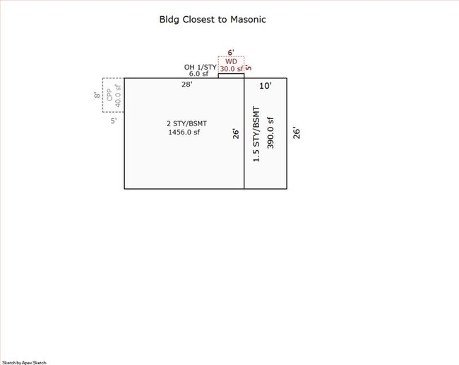 18530 Masonic in Fraser, MI - Building Photo - Floor Plan