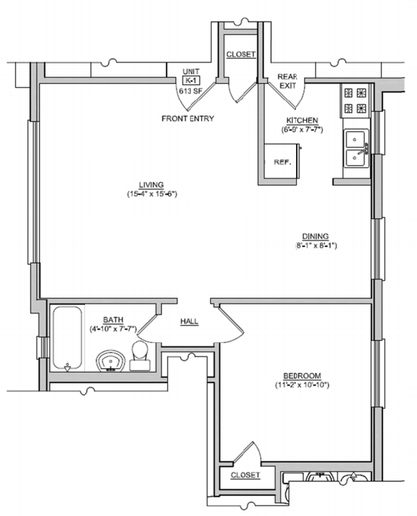 Waller Avenue Apartments in Chicago, IL - Building Photo - Floor Plan