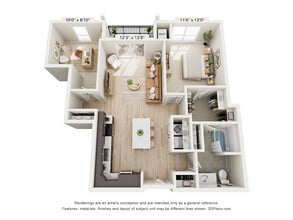 Hideaway Heights in Middleton, WI - Foto de edificio - Floor Plan