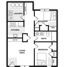 Sunnyside Commons in Morgantown, WV - Building Photo - Floor Plan