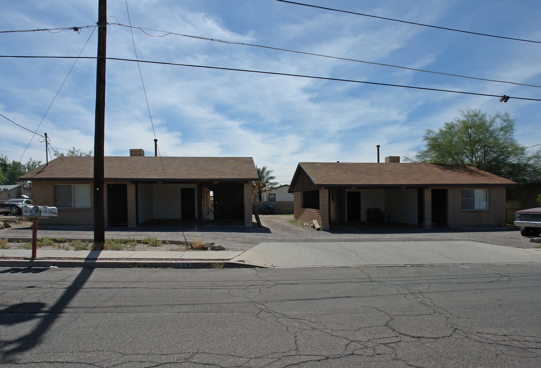 631-637 W 40th St in Tucson, AZ - Foto de edificio