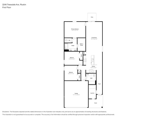 2246 Treesdale Ave in Ruskin, FL - Building Photo - Building Photo