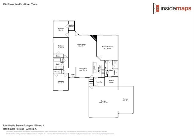 10616 Mountain Fork Dr in Yukon, OK - Building Photo - Building Photo