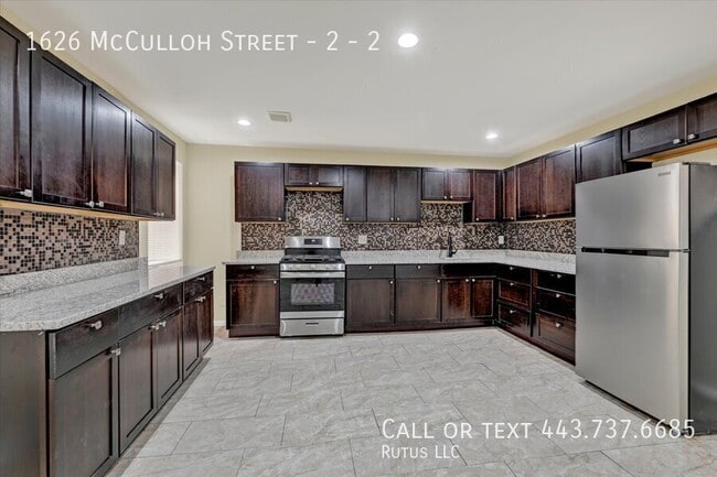 1626 McCulloh St in Baltimore, MD - Foto de edificio - Building Photo