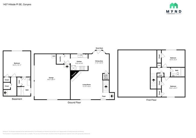 1427 Hillside Pl SE in Conyers, GA - Foto de edificio - Building Photo