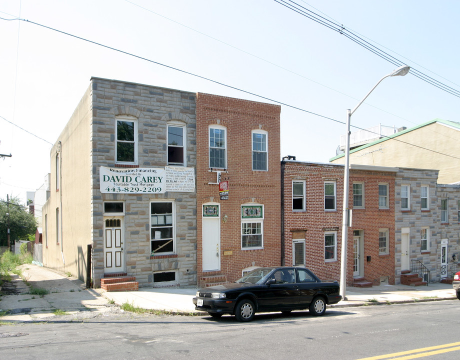 3411-3421 Dillon St in Baltimore, MD - Foto de edificio