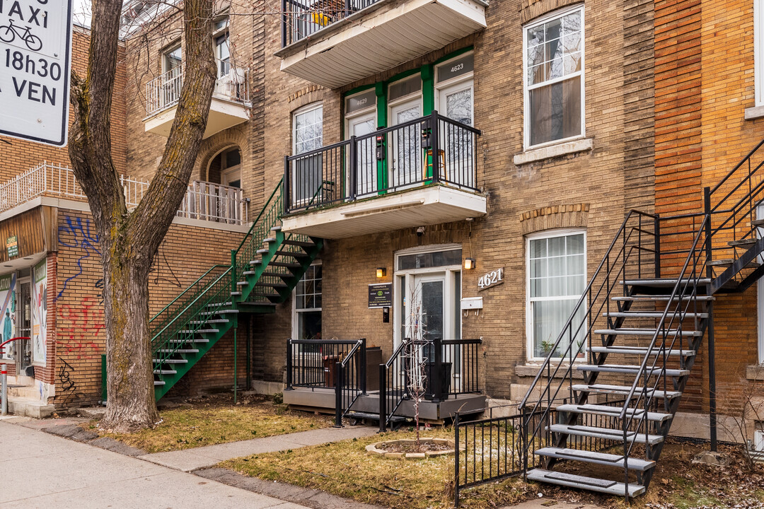 4621-4629 Papineau Av in Montréal, QC - Building Photo