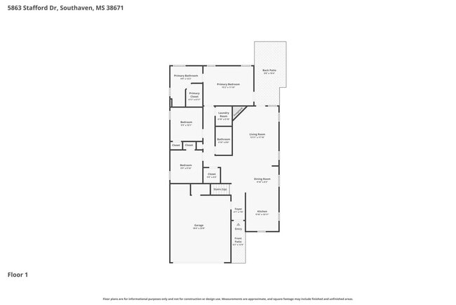 5863 Stafford Dr, Unit 107 in Southaven, MS - Foto de edificio - Building Photo