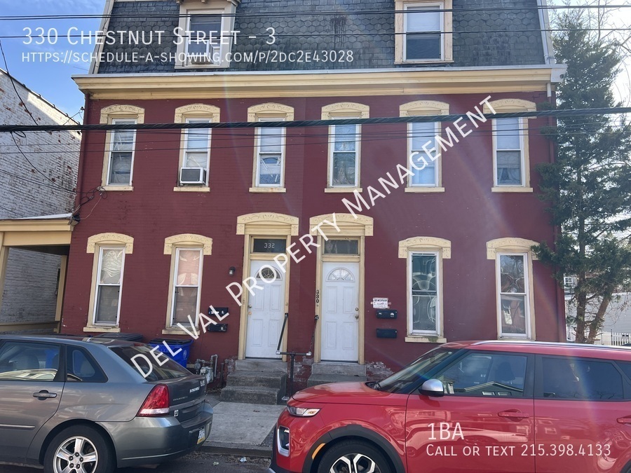 330 Chestnut St-Unit -3 in Pottstown, PA - Foto de edificio