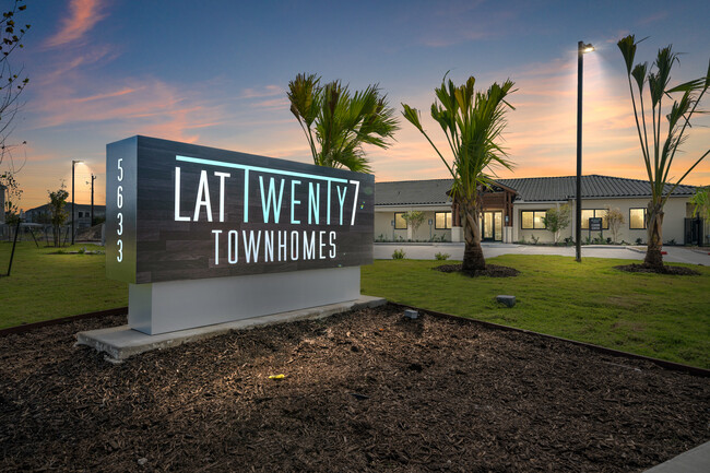 Lat Twenty7 Townhomes