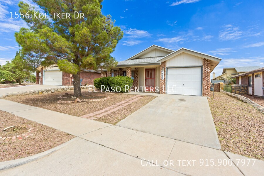 1556 Kolliker Dr in El Paso, TX - Foto de edificio