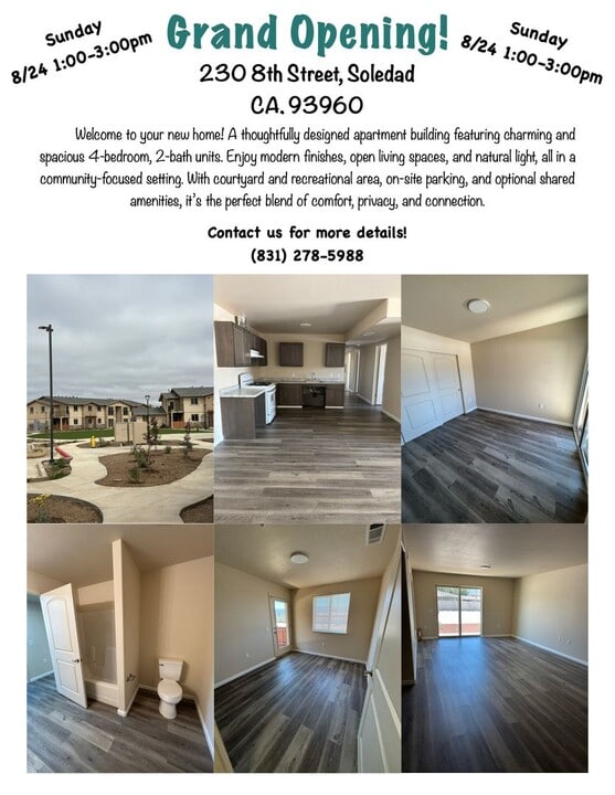 230 8th St in Soledad, CA - Building Photo