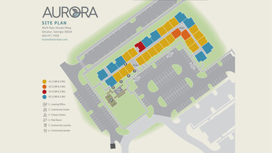 Aurora 55+ Active Adult in Decatur, GA - Building Photo - Building Photo