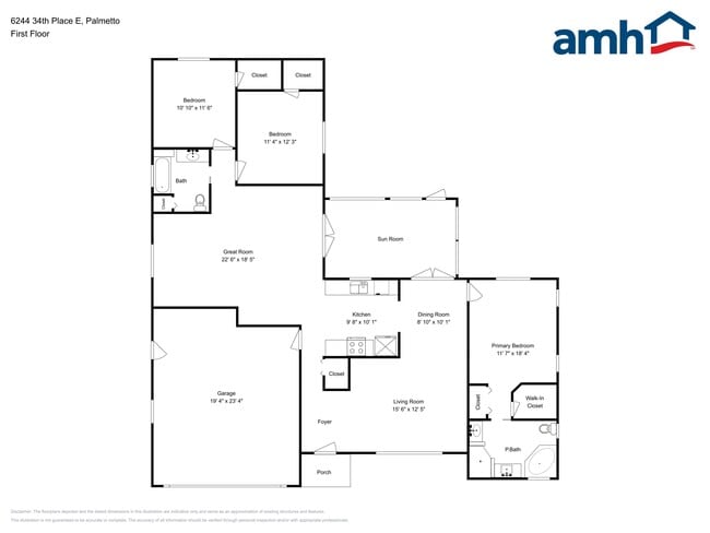 6244 34th Pl E in Palmetto, FL - Foto de edificio - Building Photo