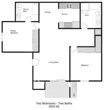 Country Glen in Sacramento, CA - Foto de edificio - Floor Plan