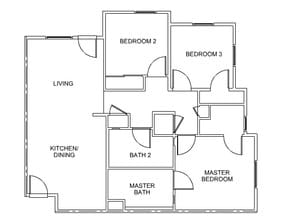 Franklin Street Apartments in Mountain View, CA - Building Photo - Floor Plan