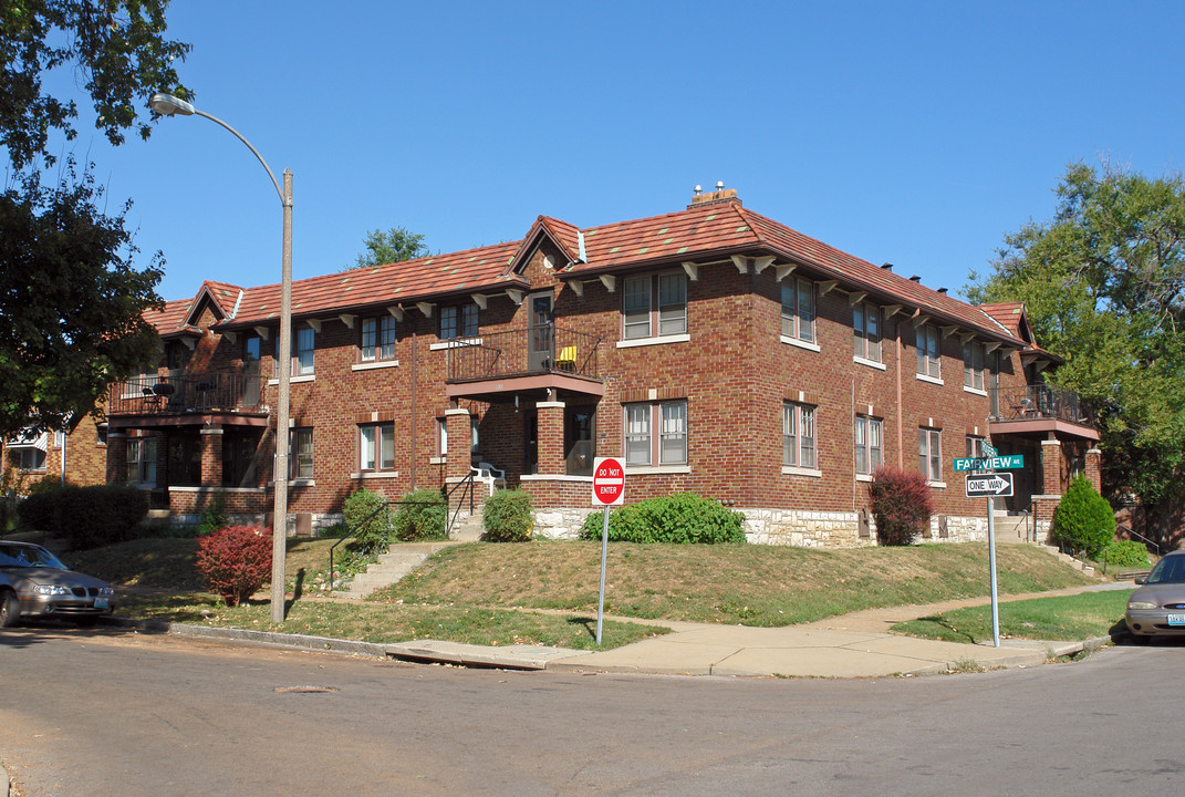 4001 Fairview Ave in St. Louis, MO - Foto de edificio